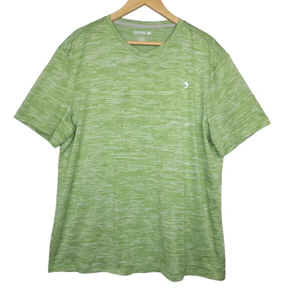 Reel Legends Men's Performance Moisture Wicking T-Shirt Sz Large Fishing Green - Picture 2 of 13